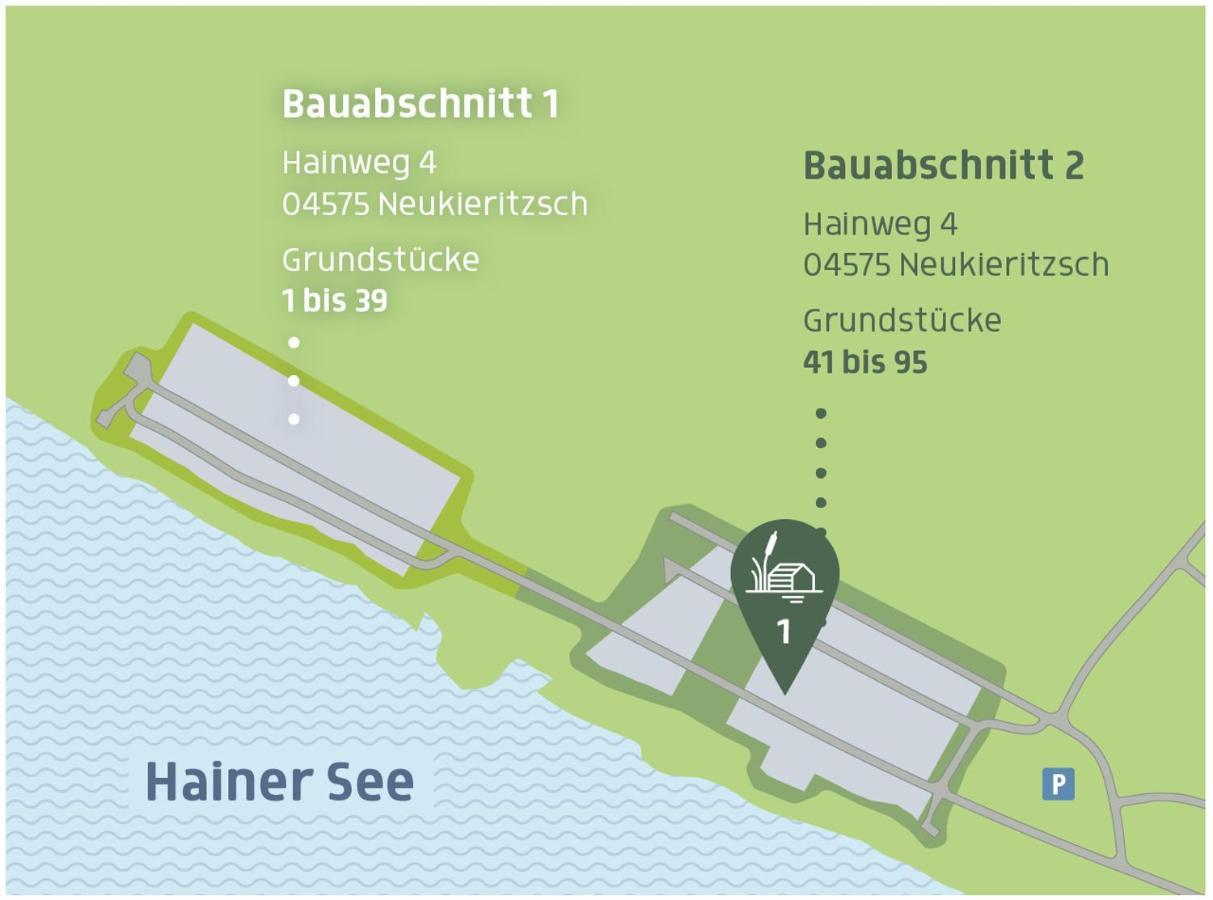 Haus Im Schilf 1 - Ferienwohnungen Am Hainer See Bei Leipzig Neukieritzsch المظهر الخارجي الصورة