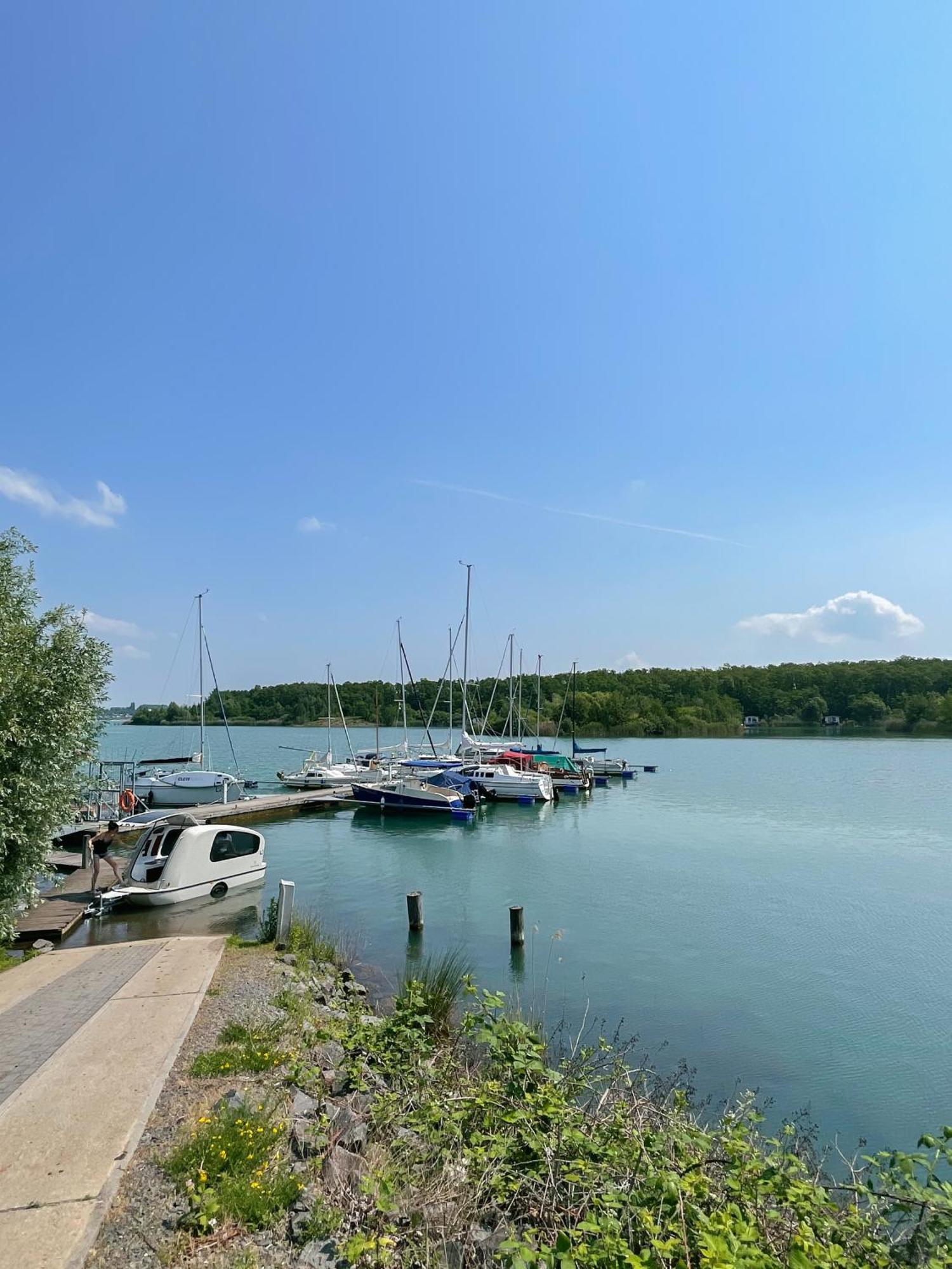 Haus Im Schilf 1 - Ferienwohnungen Am Hainer See Bei Leipzig Neukieritzsch المظهر الخارجي الصورة