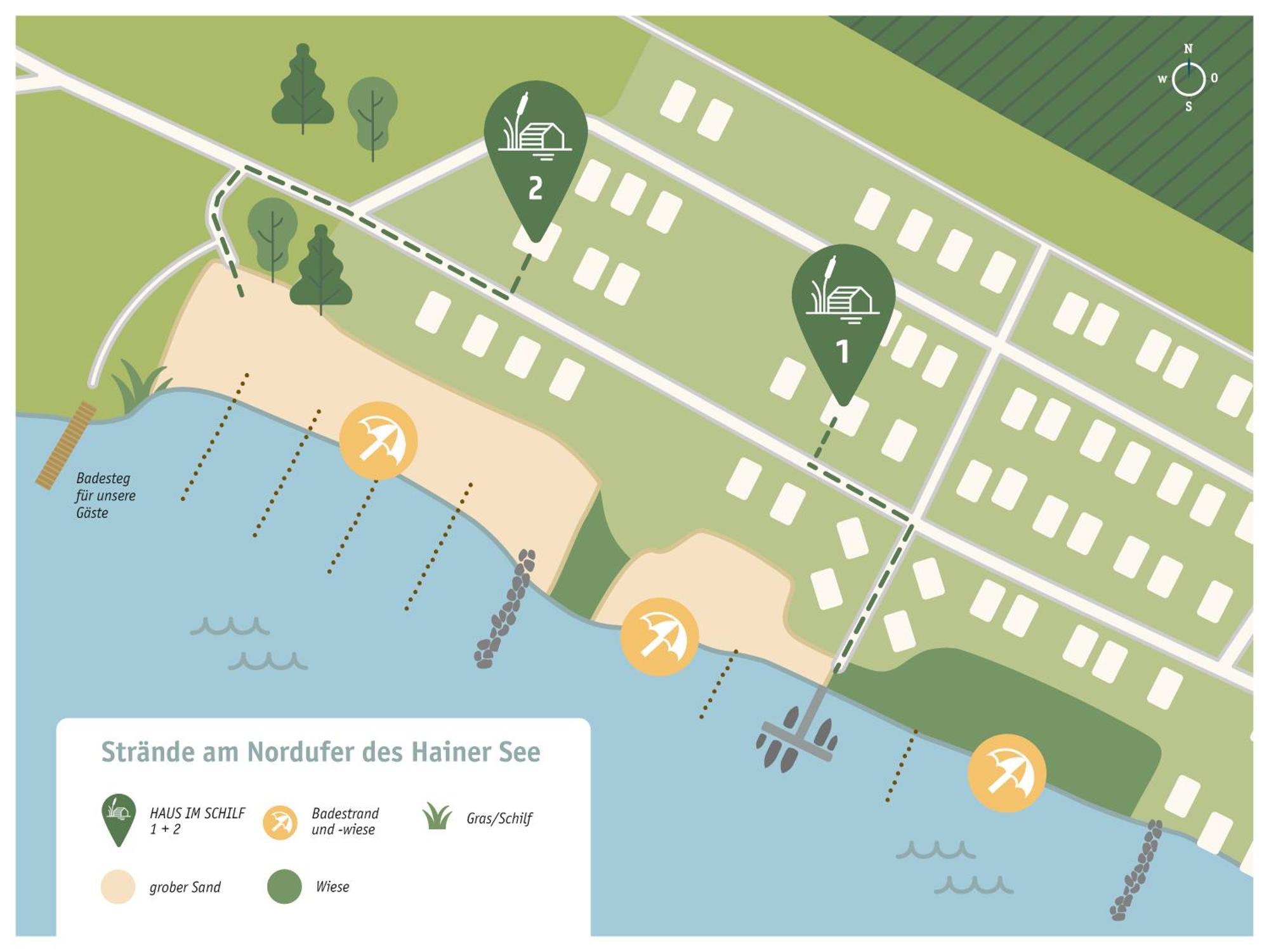 Haus Im Schilf 1 - Ferienwohnungen Am Hainer See Bei Leipzig Neukieritzsch المظهر الخارجي الصورة